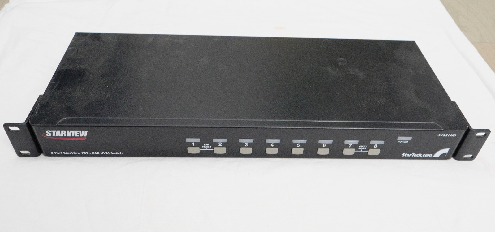 Startech.com STARVIEW SV831HD 8-Port PS2 KVM Switch with Power supply