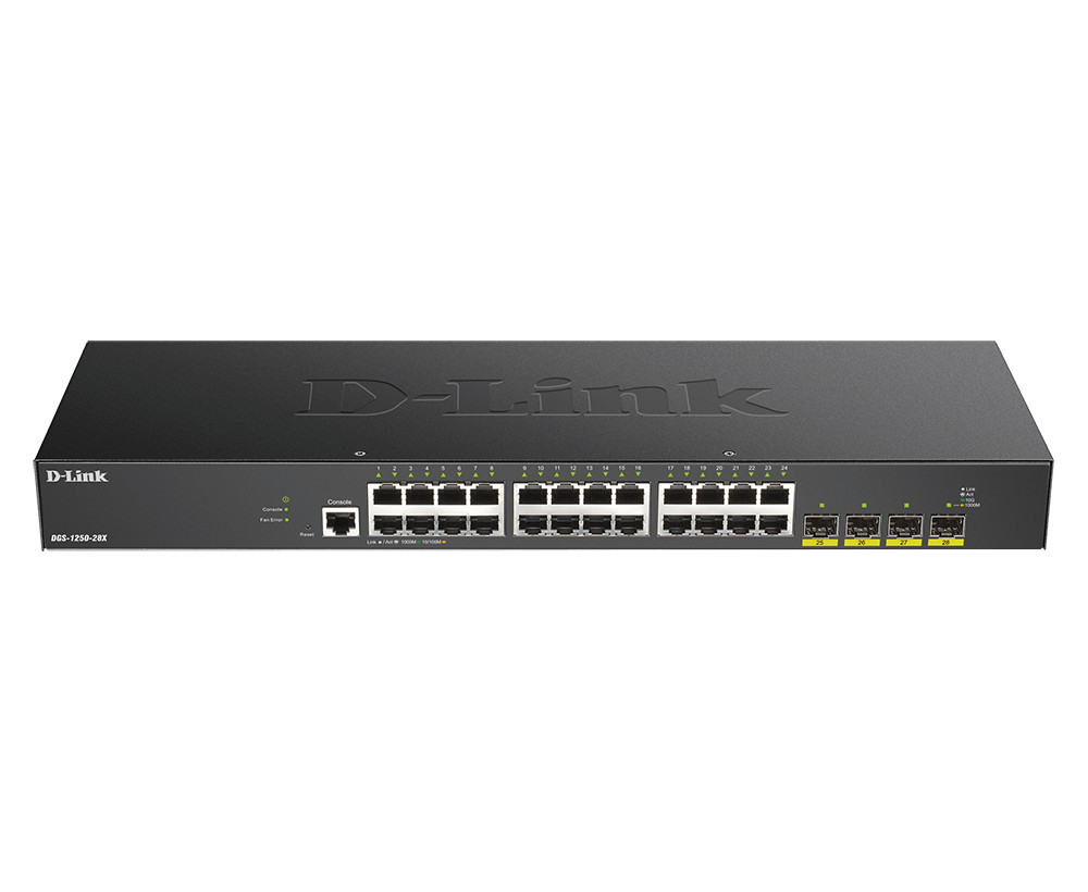 D-Link DGS-1250-28X-6KV, NEW