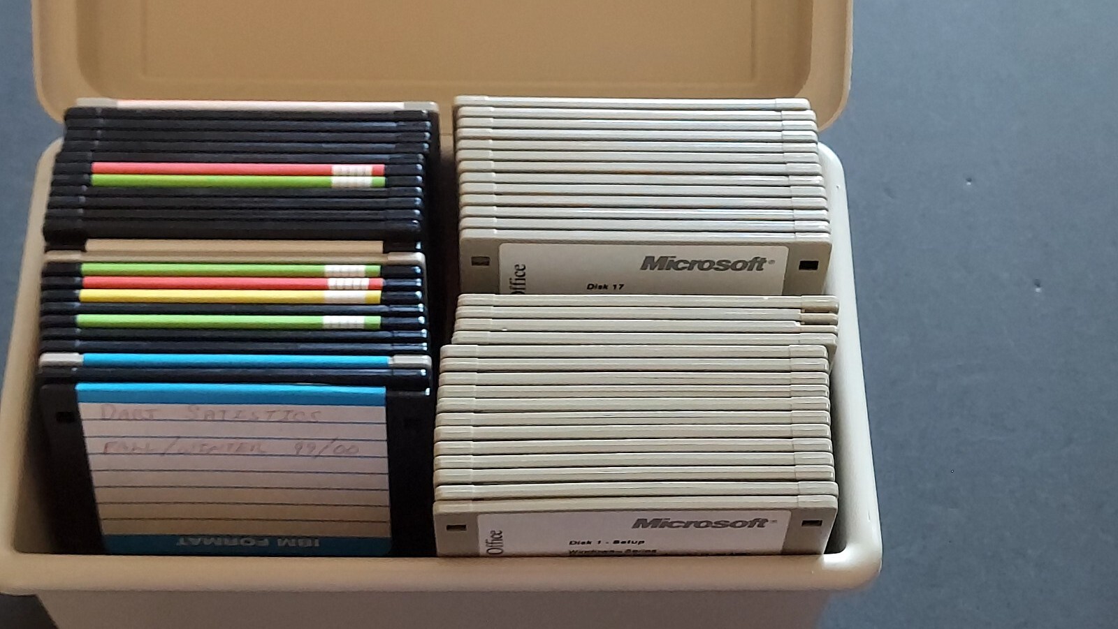 Microsoft Office Vintage Disk Set With Other Vintage Disk Programs Dr. Solomons