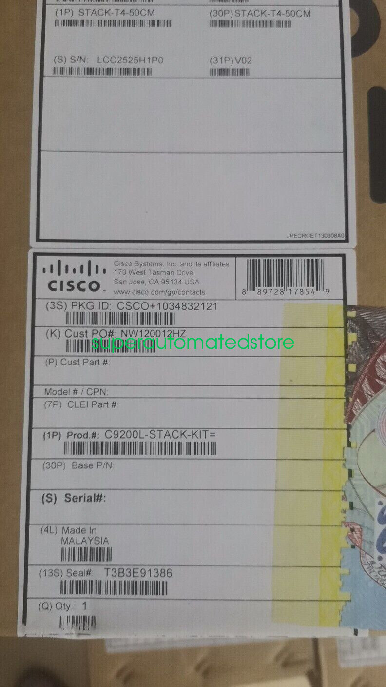1PC NEW C9200L-STACK-KIT Stacking module Via DHL or FedEX
