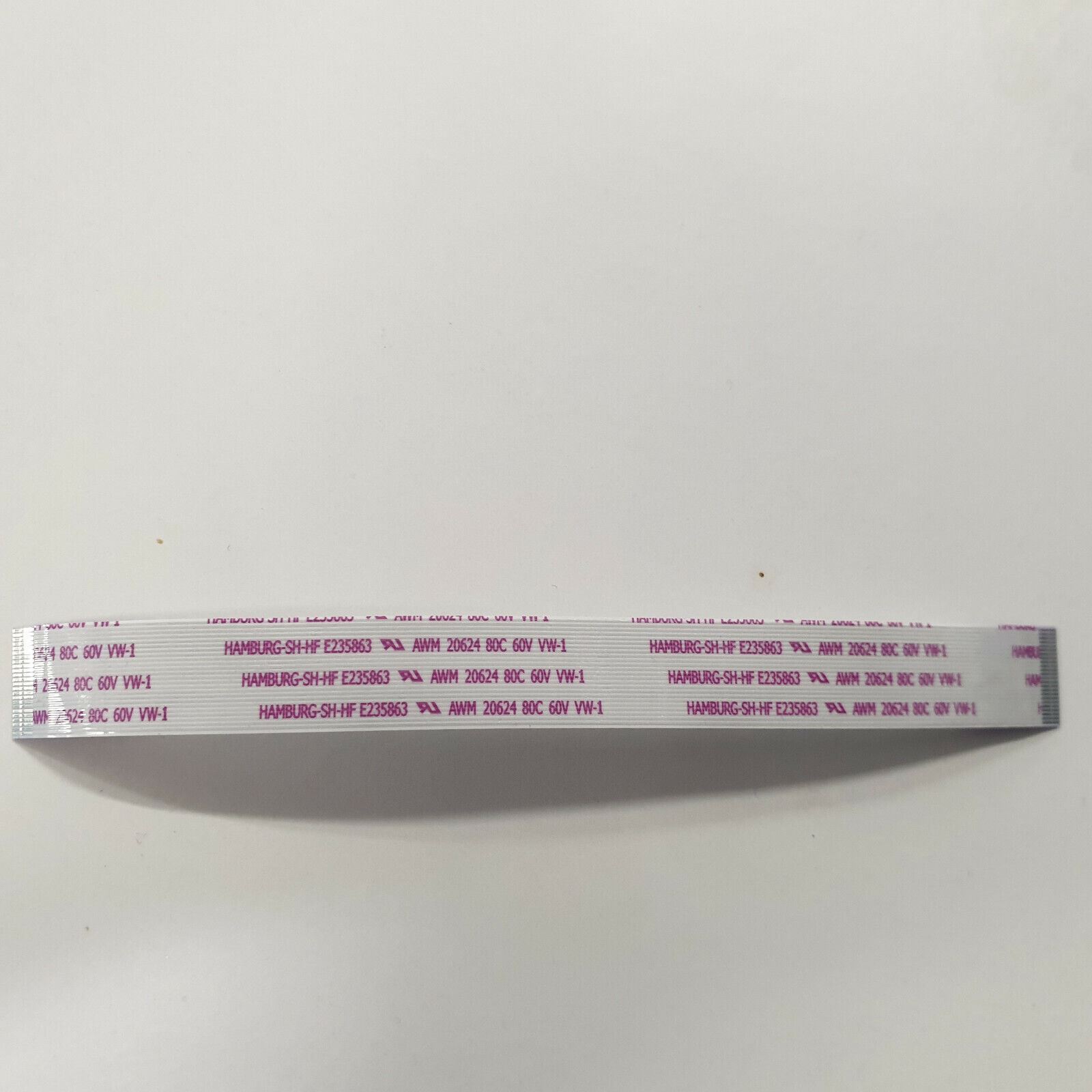 Genuine AWM 20624 24 Pin 125mm Ribbon Cable HAMBURG-SH-HF E235863 80C 60V VW-1