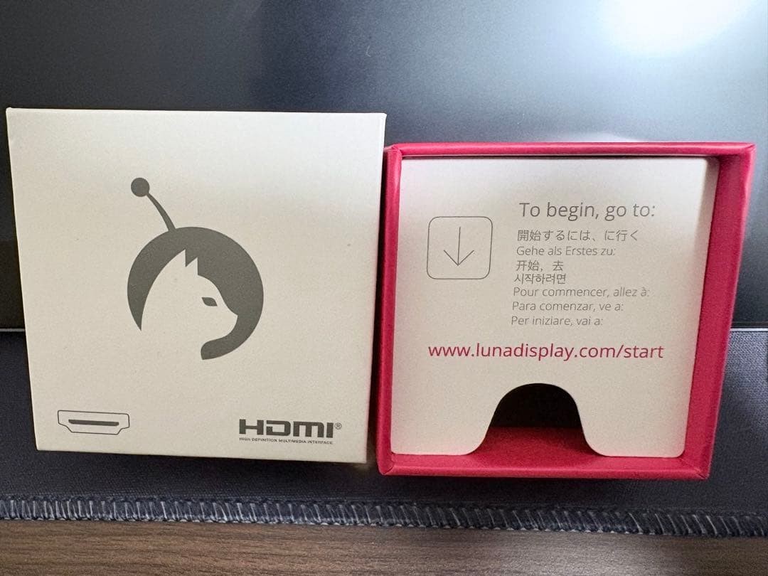 Luna Display HDMI Astropad Adapter Windows PC to iPad Secondary Display Japan