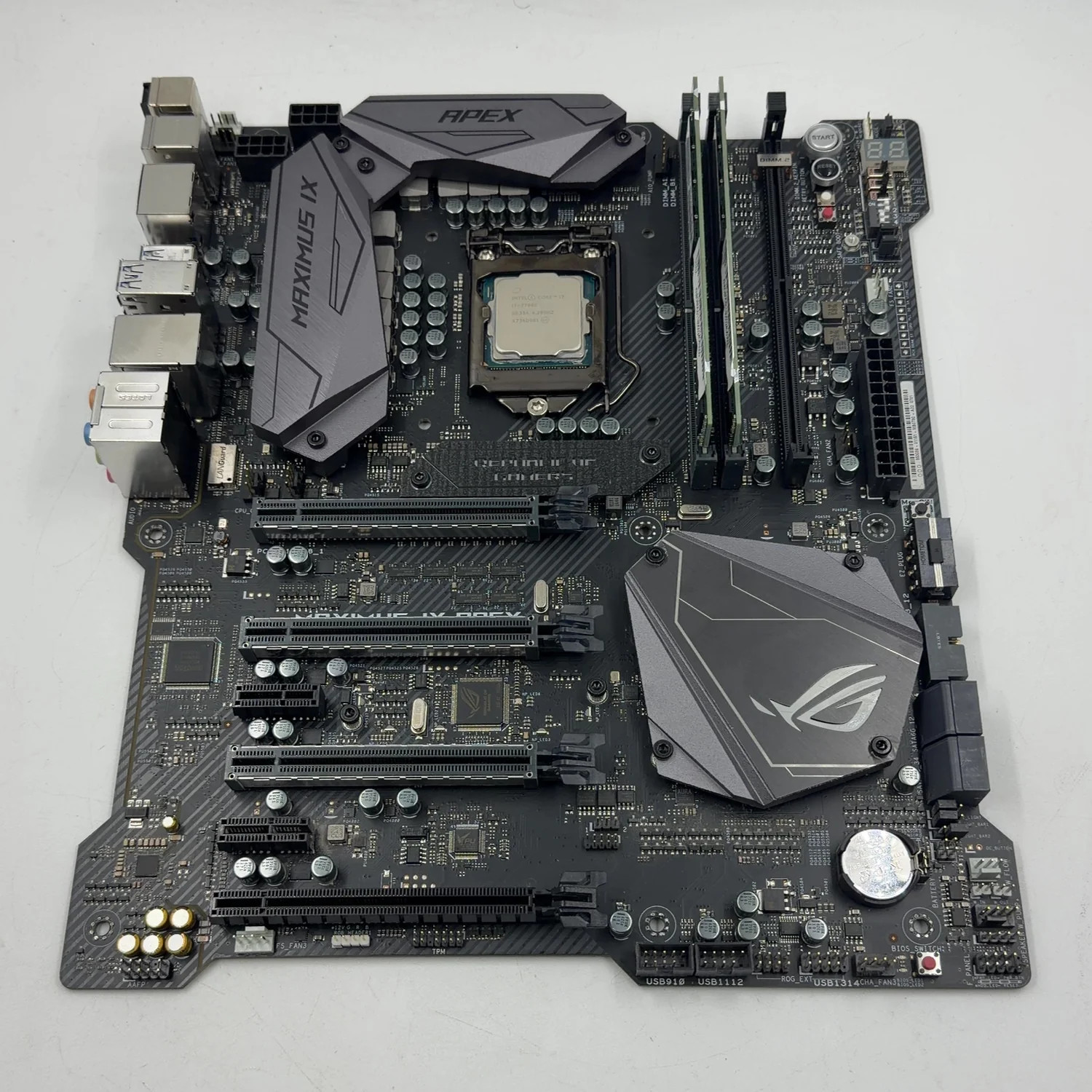 Asus ROG MAXIMUS IX APEX LGA 1150 i7-7700K 16GB Motherboard CPU Combo