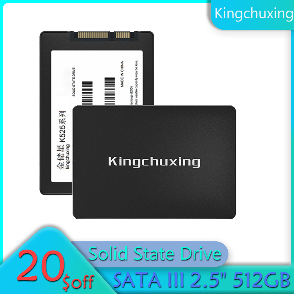 Kingchuxing 512GB 2.5"SATA III SSD Internal Solid State Drive PC Laptop 530MBS