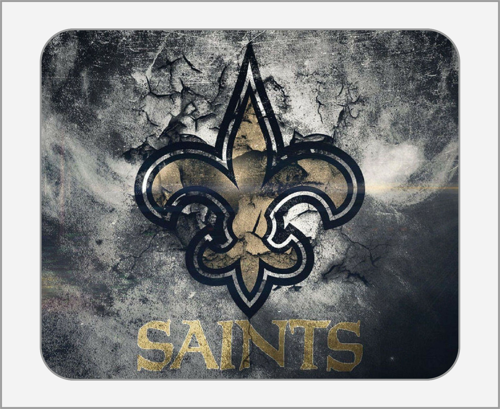 New Orleans Saints - Mouse Pad Mousepad Mice Mat Computer Laptop