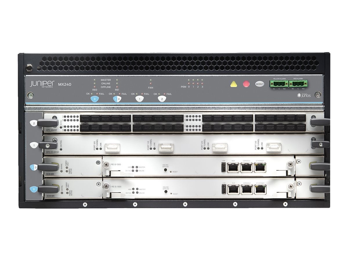 Juniper MX240BASE3-ACH Router II price incl VAT 3 yr warranty* B2B