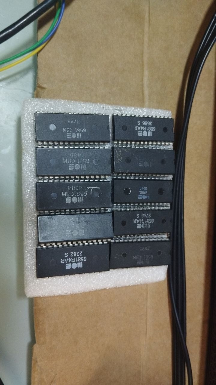 10xMOS6581 SID Commodore 64/128 SID Chip defective chips