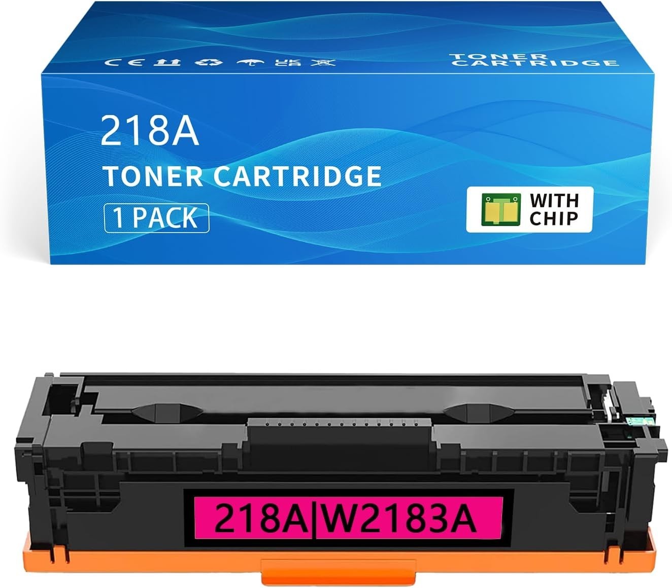 218A Magenta Standard Yield Toner Cartridge For HP- New with chip