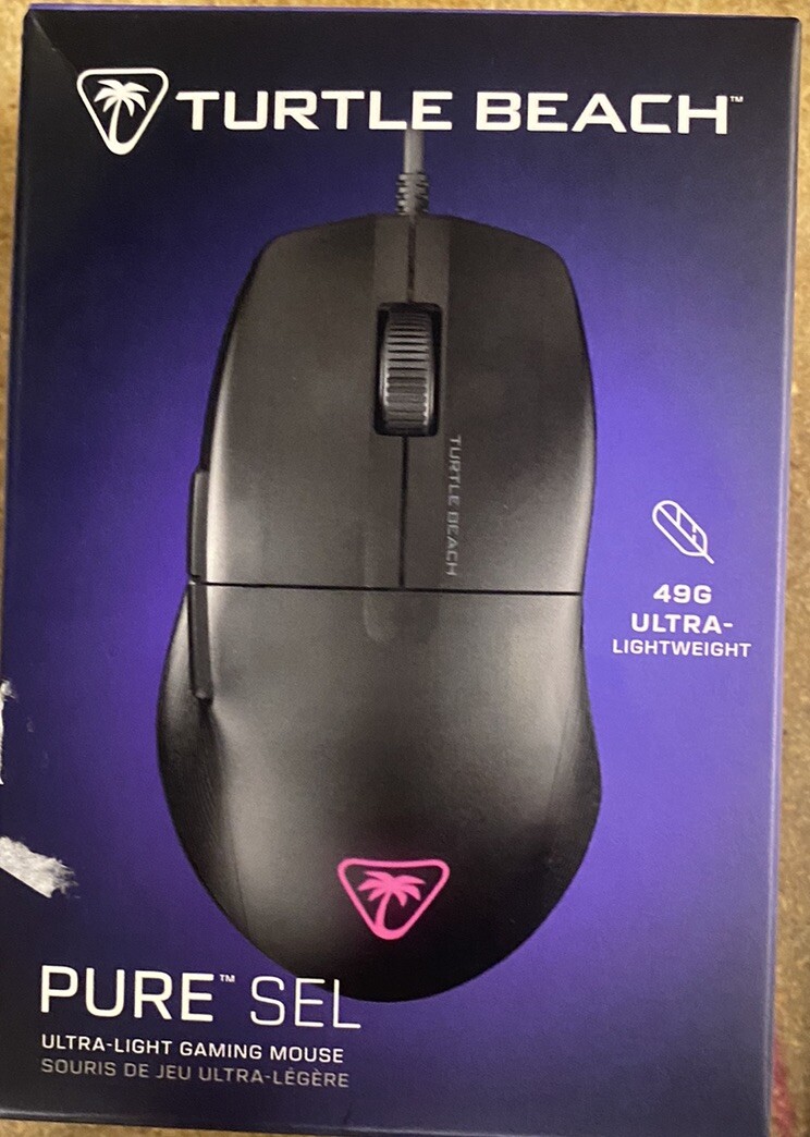 Turtle Beach Pure SEL Gaming Mouse || package is a bit worn BRAND NEW