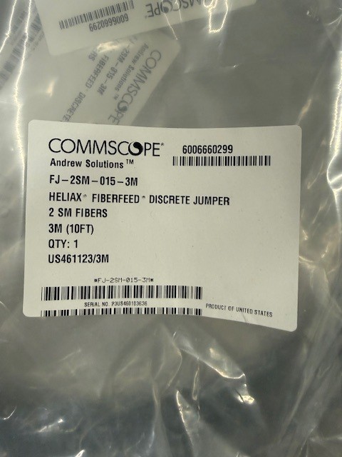 FJ-2SM-015-3M - Commscope 3M Ruggedized LC-LC SM Duplex