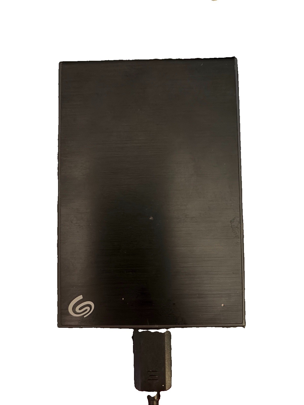 Seagate 1TB Backup Plus Slim Portable External Hard Drive USB Black With Cord