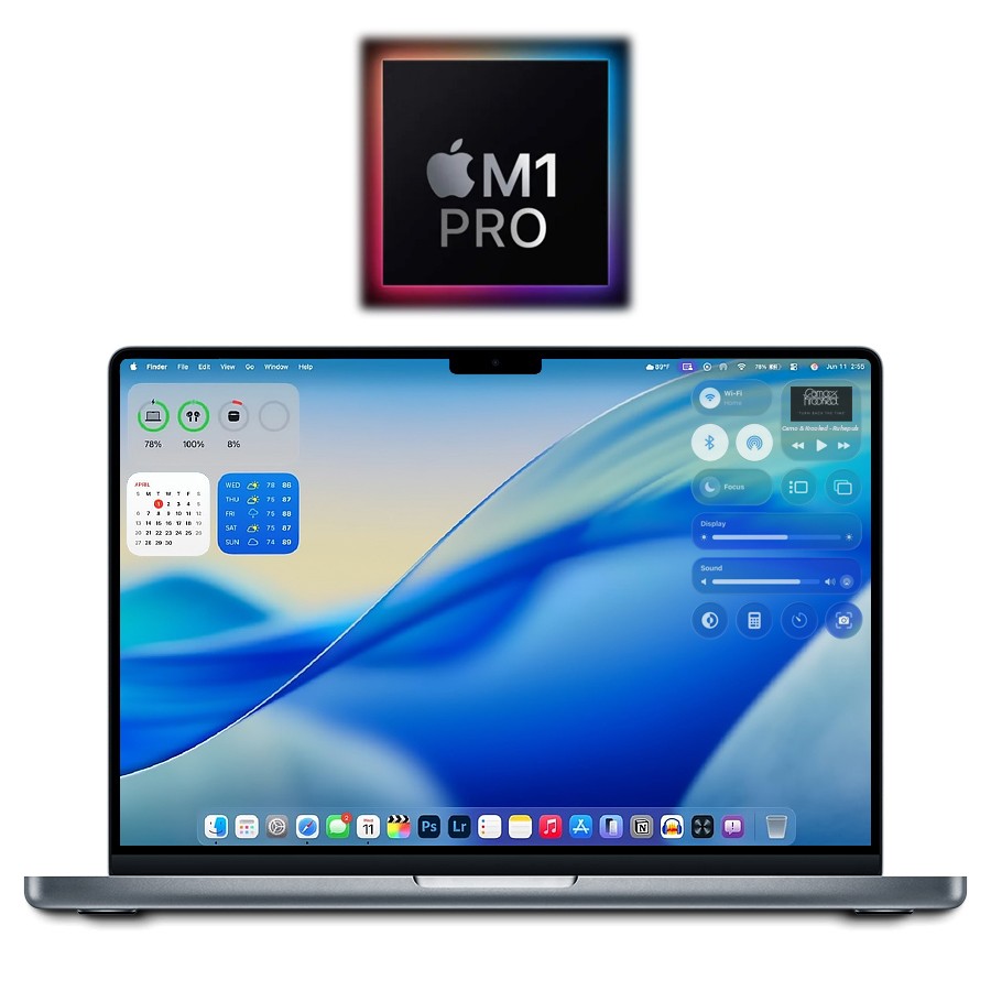 2021 Apple M1 Pro MacBook Pro 16.2" 32GB/1TB SSD 16-Core GPU (Space Gray) A2485