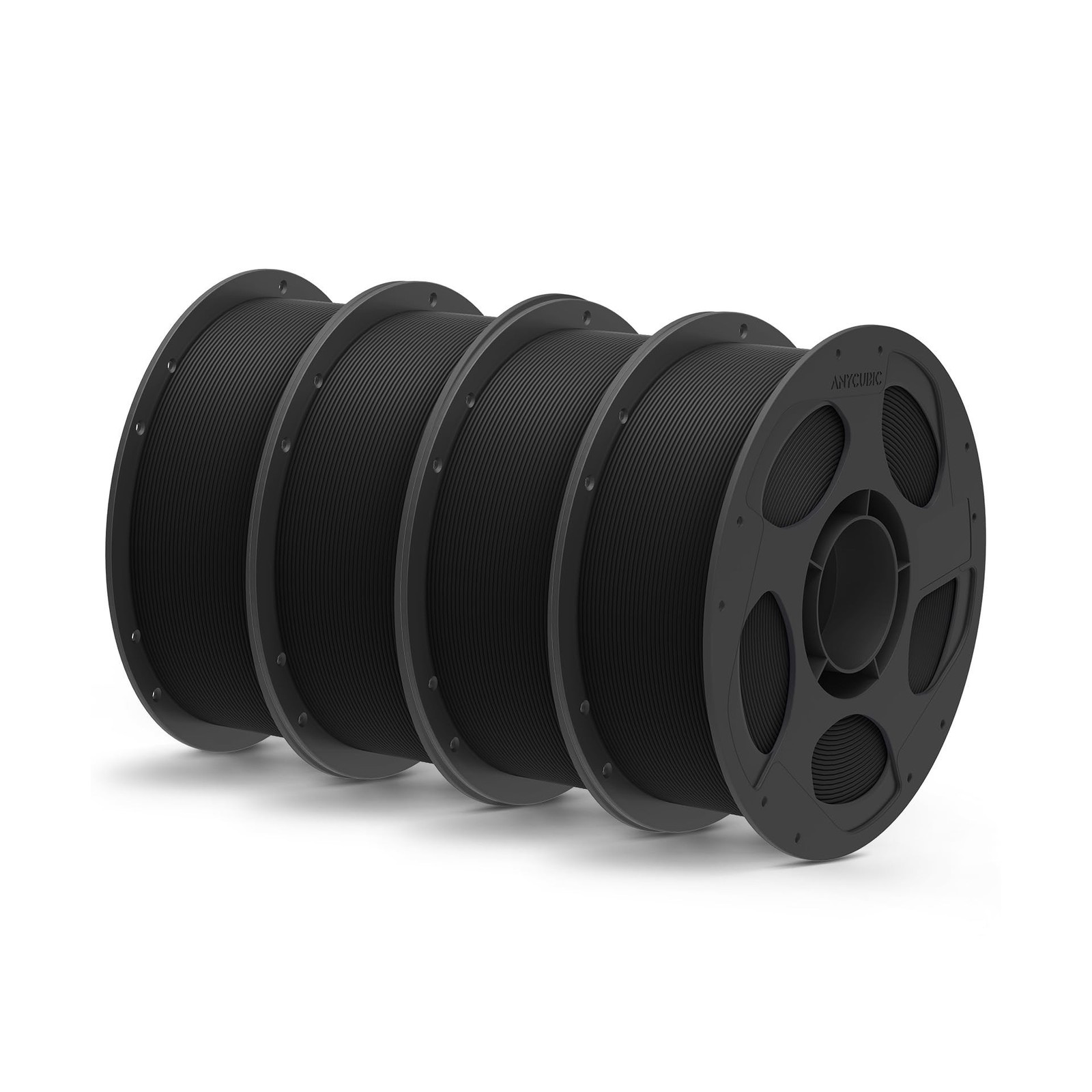 ANYCUBIC Matte PLA Filament Bundle 4KG, 3D Printing PLA Filament 1.75mm Dimen...