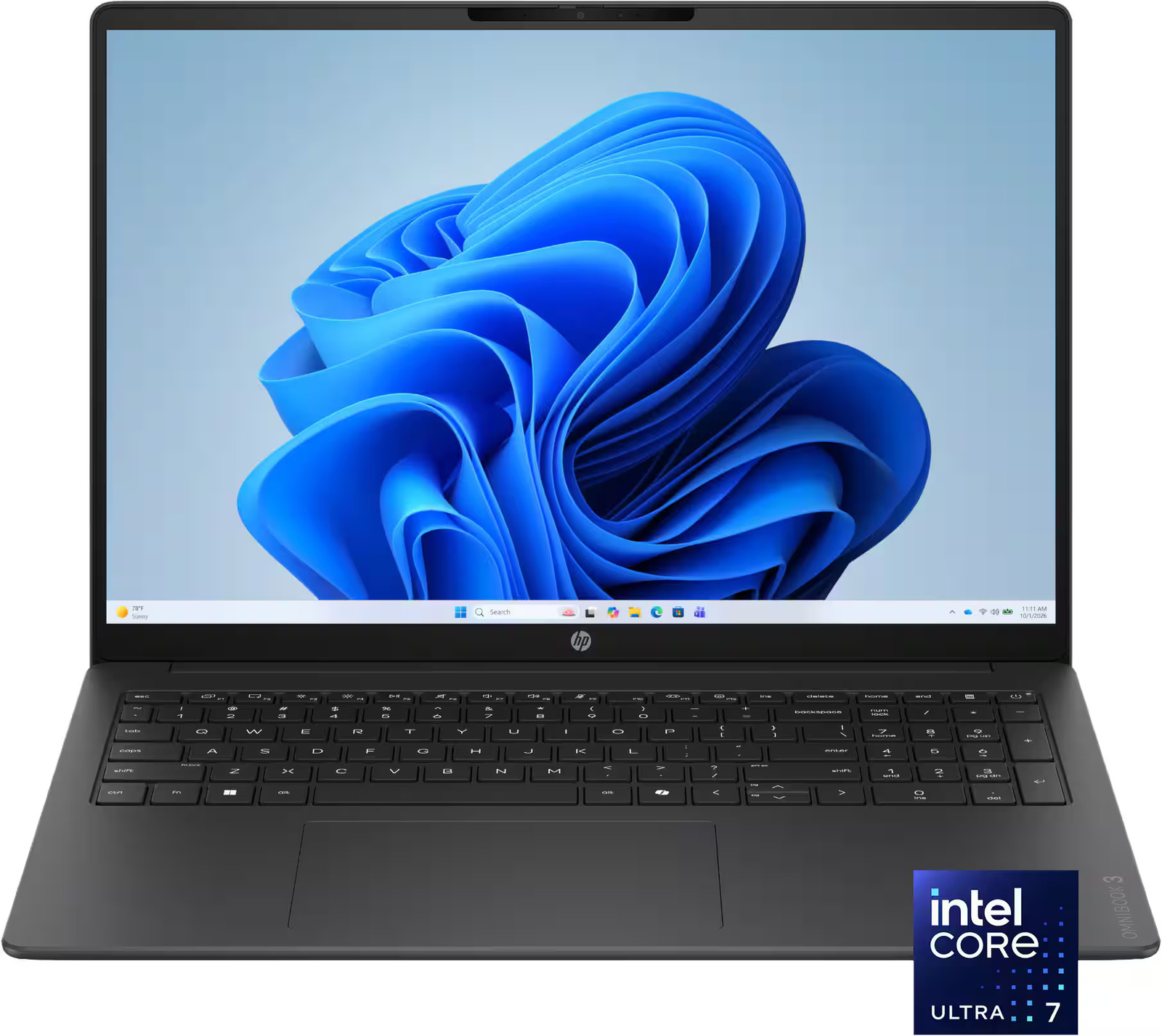 HP - OmniBook 3 16" 2K Touchscreen Laptop - Intel Core Ultra 7 (2025) - 16GB ...