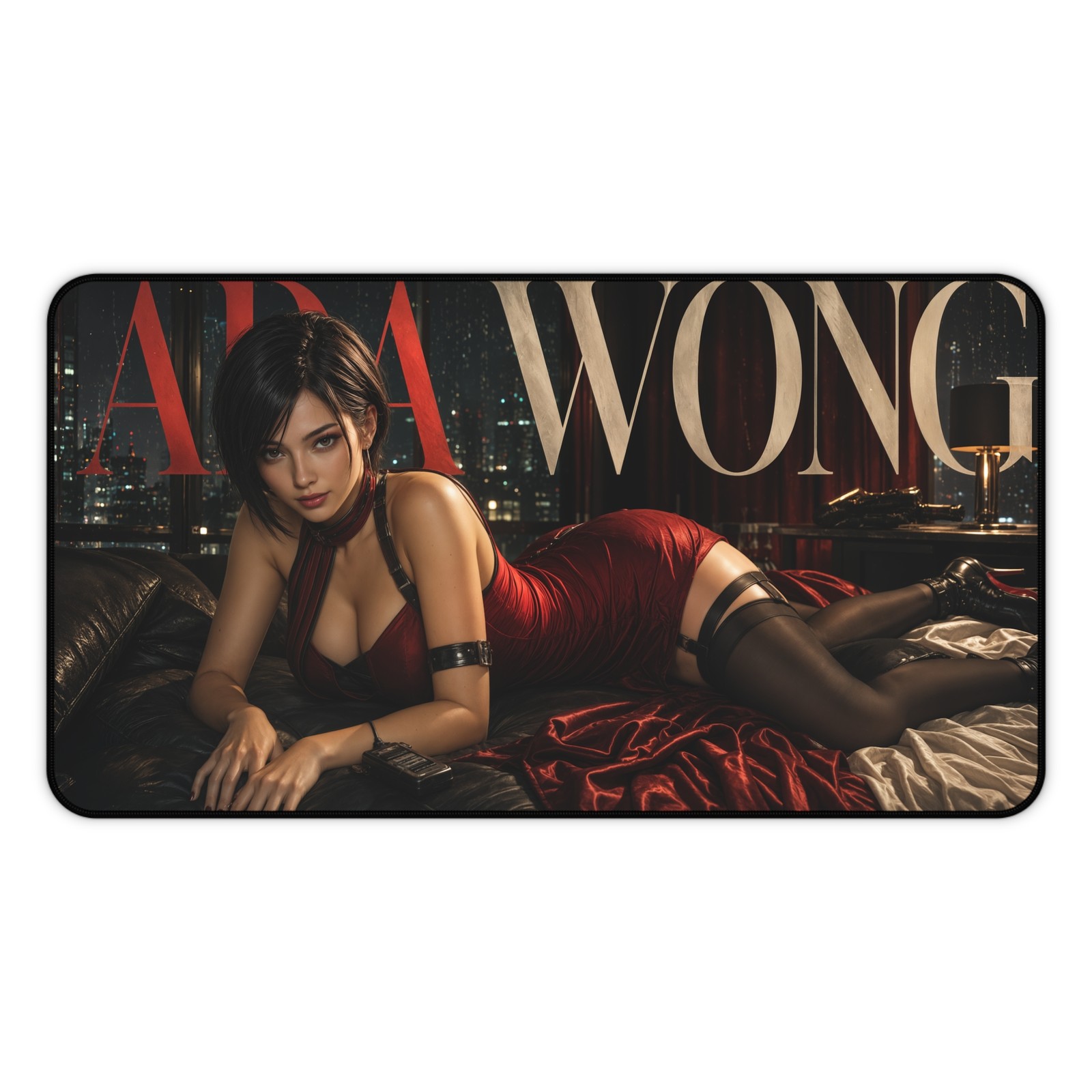 Ada Wong Gaming Mouse Pad, Resident Evil XXL Desk Mat, Gamer Gift