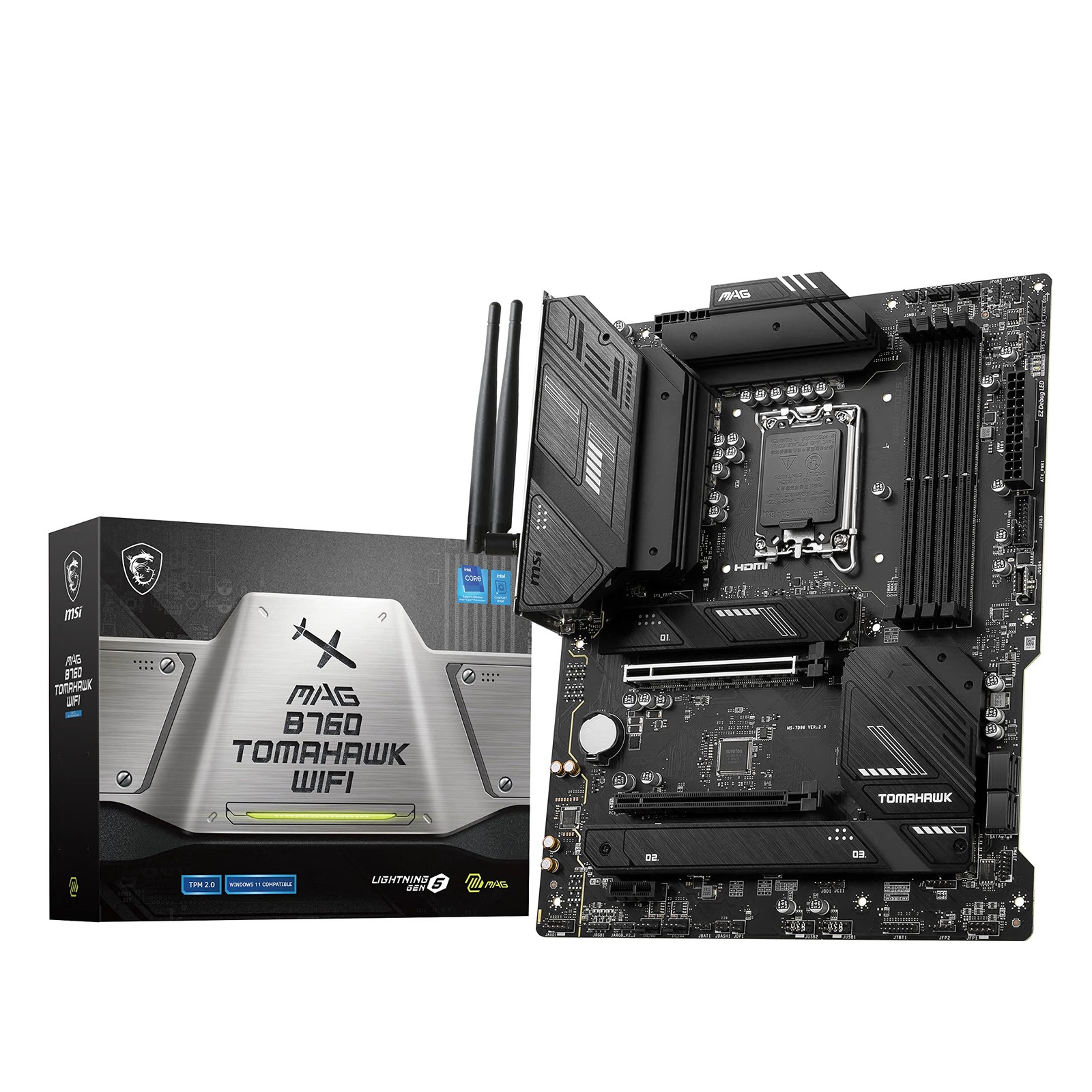 MSI MAG B760 TOMAHAWK WIFI DDR5 ATX Motherboard LGA1700
