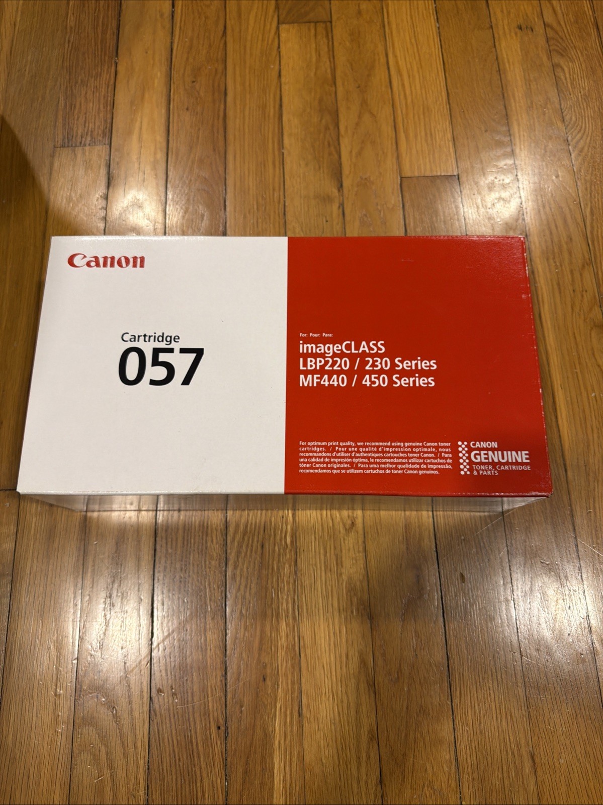 Genuine Canon 057 Black Laser Toner Cartridge for imageCLASS LBP220 / MF440