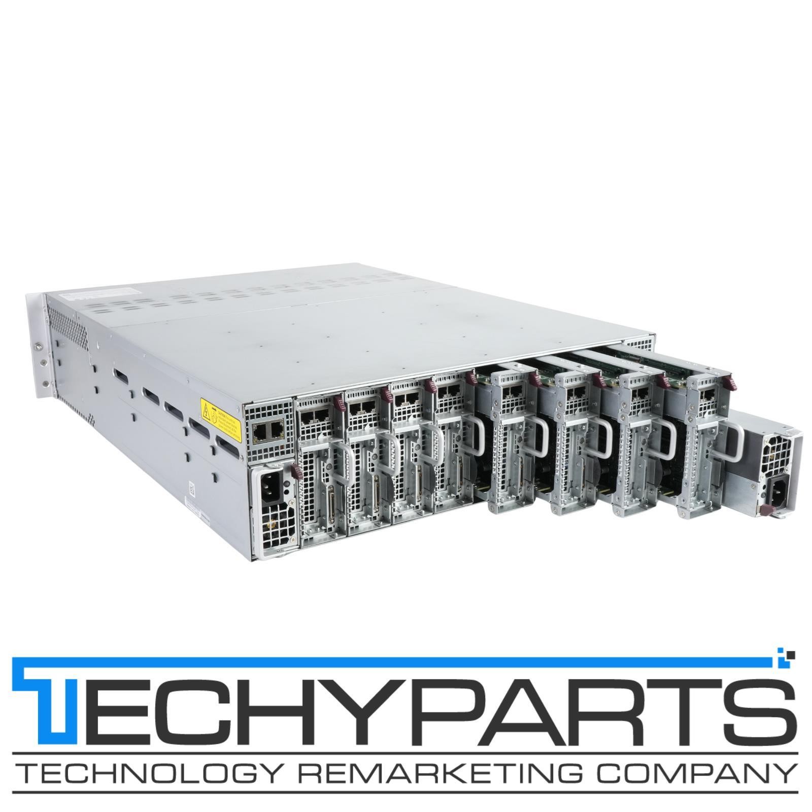 Supermicro MicroCloud 5039MD8-H8TNR 8-Node Xeon D-2141I 2.2GHz 512GB DDR4 3U CTO