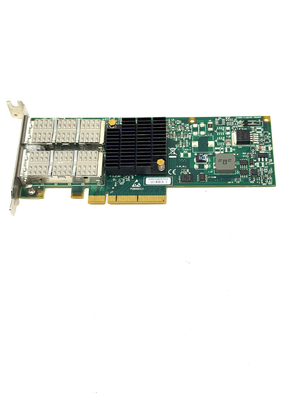 Oracle MHQH29B-XSR Dual-Port 40GB QSFP PCIe x8 Server Adapter P/N: 375-3696-01