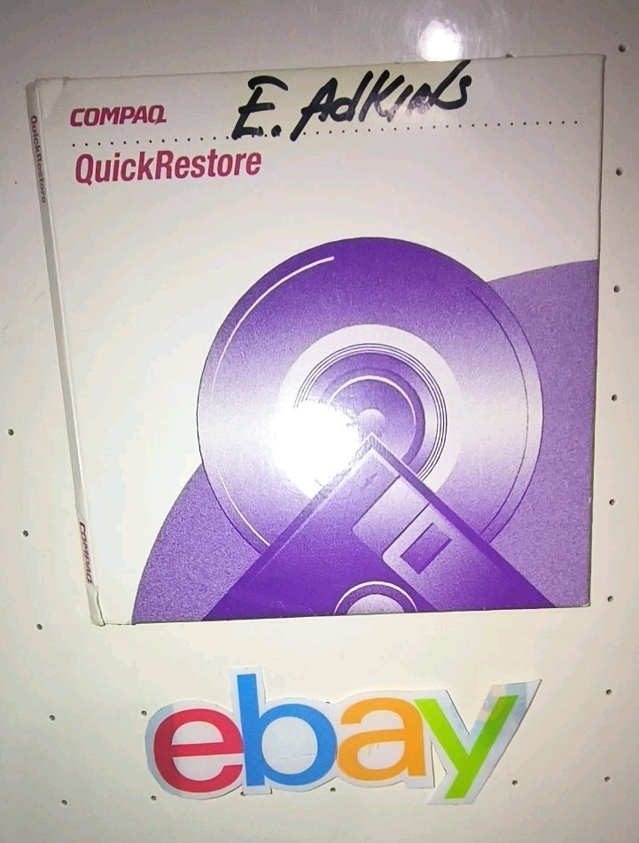 Compaq Quick Restore CD Compaq Presario 5200/9200 /9600 Series Personal Computer