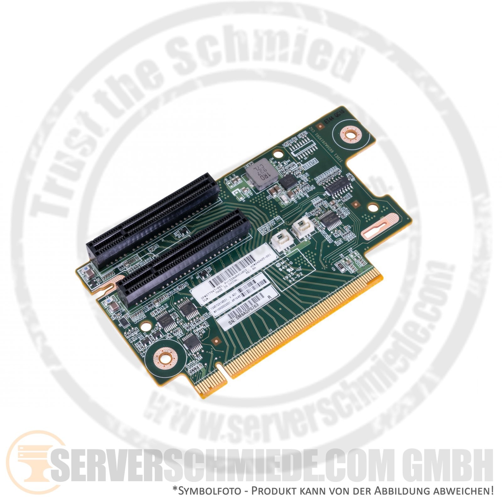 HP DL380 Gen10 Tertiary PCIe x8 / x8 3rd Riser 840405-001