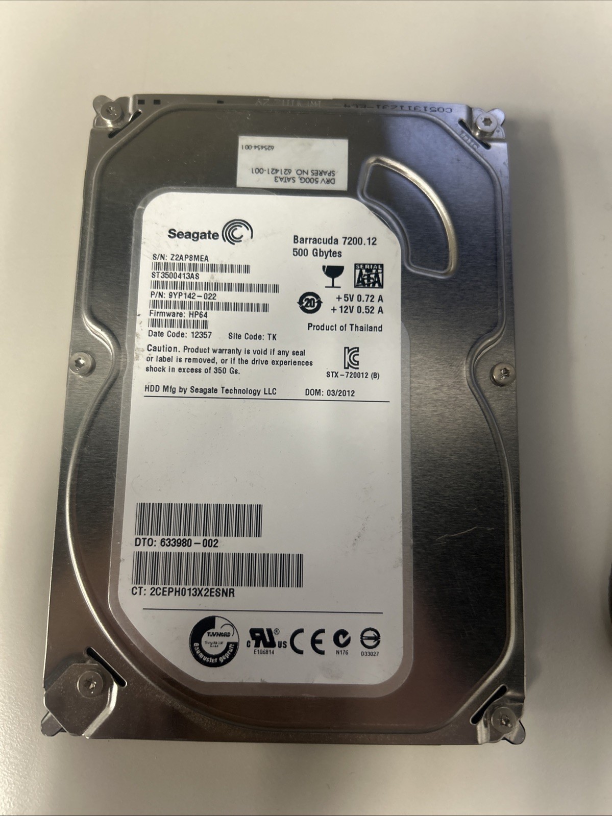 Seagate Barracuda 7200.12