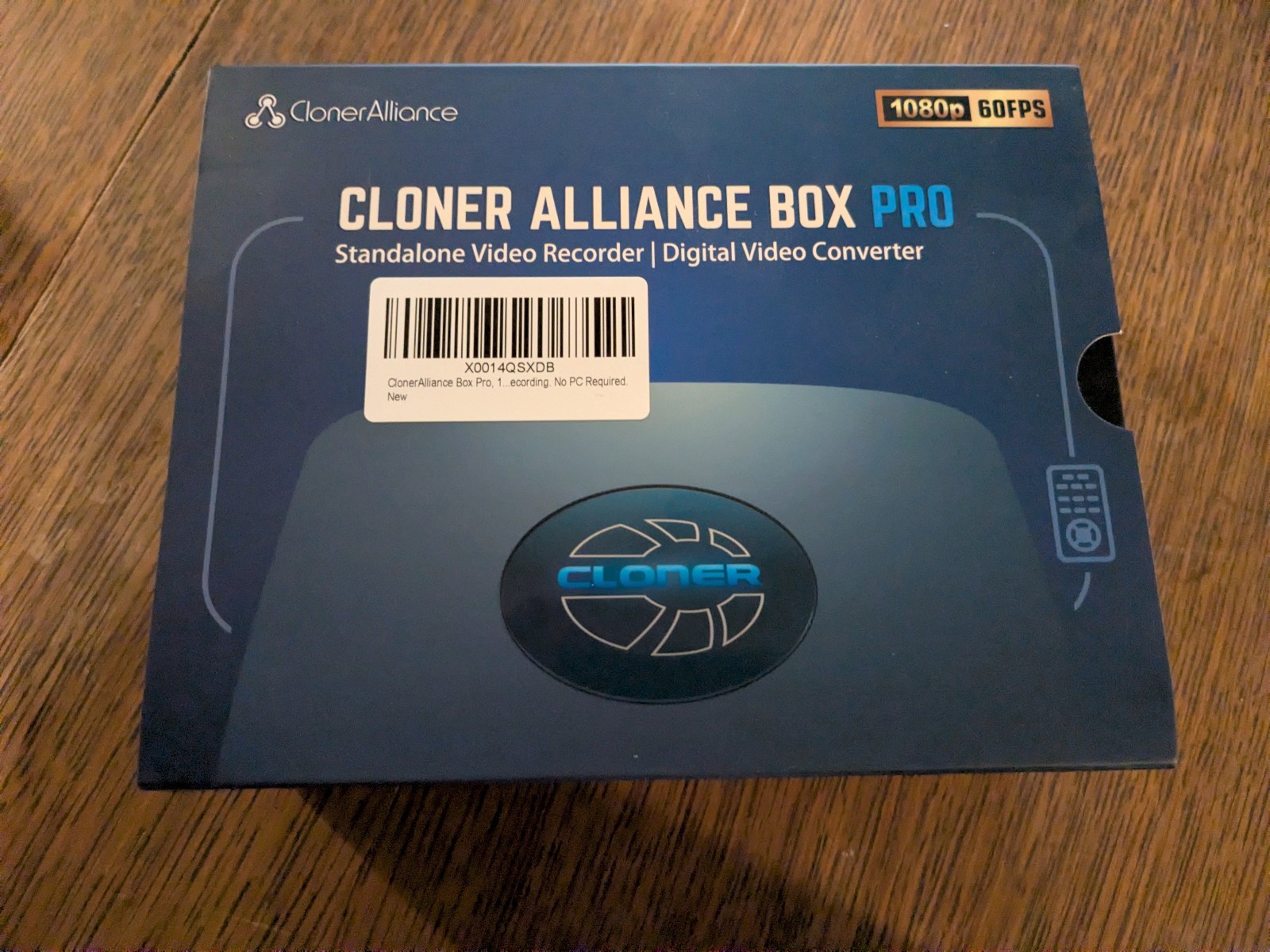 ClonerAlliance Box Pro - 1080p@60fps Video Recorder - HDMI, Component, Composite