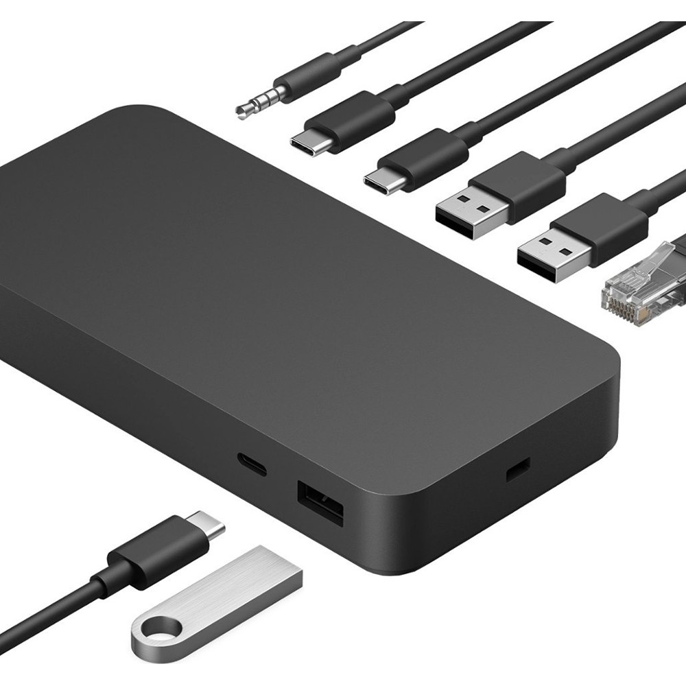 Microsoft Surface Thunderbolt Dock High-Speed Docking Station - T8H-00001 - Open