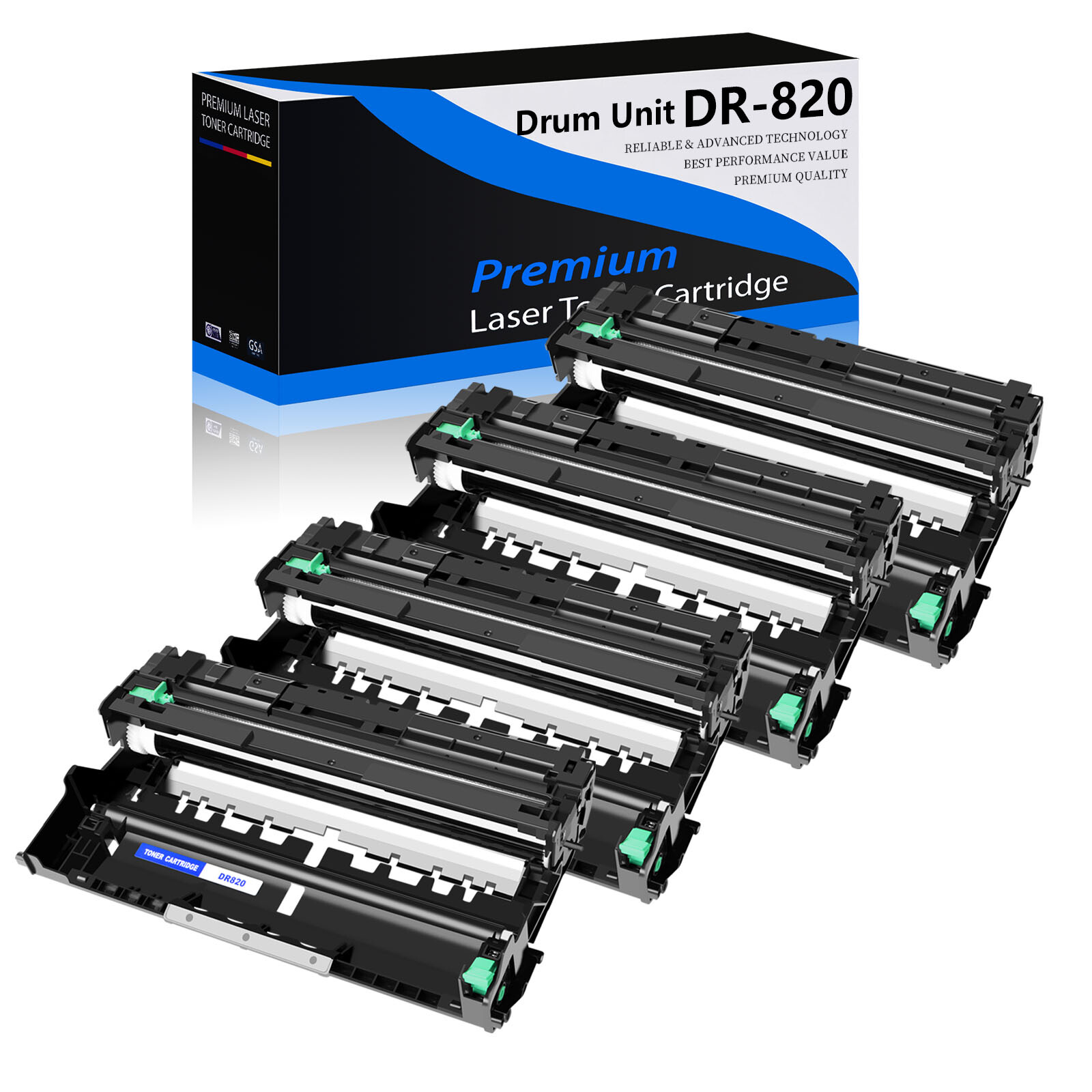 for Brother 4PK DR820 Drum Unit HL-L6200DW DCP-L5500DN MFC-L6800DW Printer
