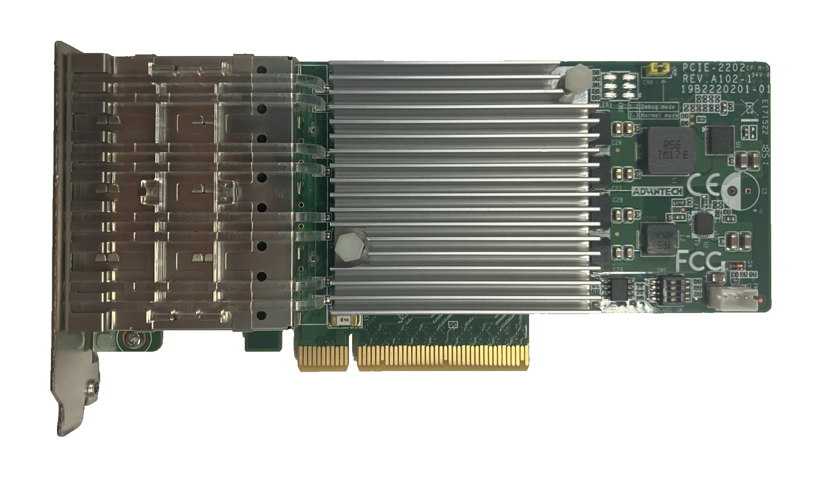 Advantech PCIE-2230NP Quad Port 10GbE SFP+ Server Adapter Intel XL710-BM1