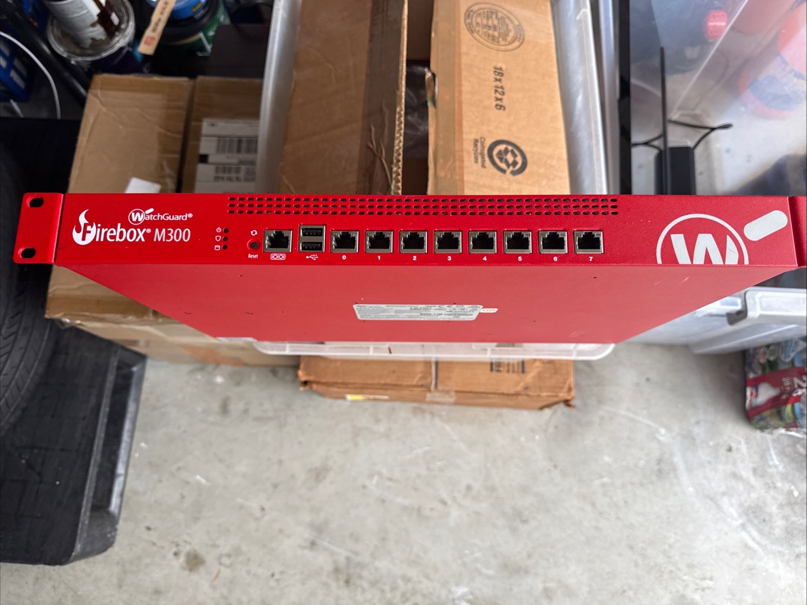 WatchGuard Firebox M300 8-Port GbE Network Security Appliance