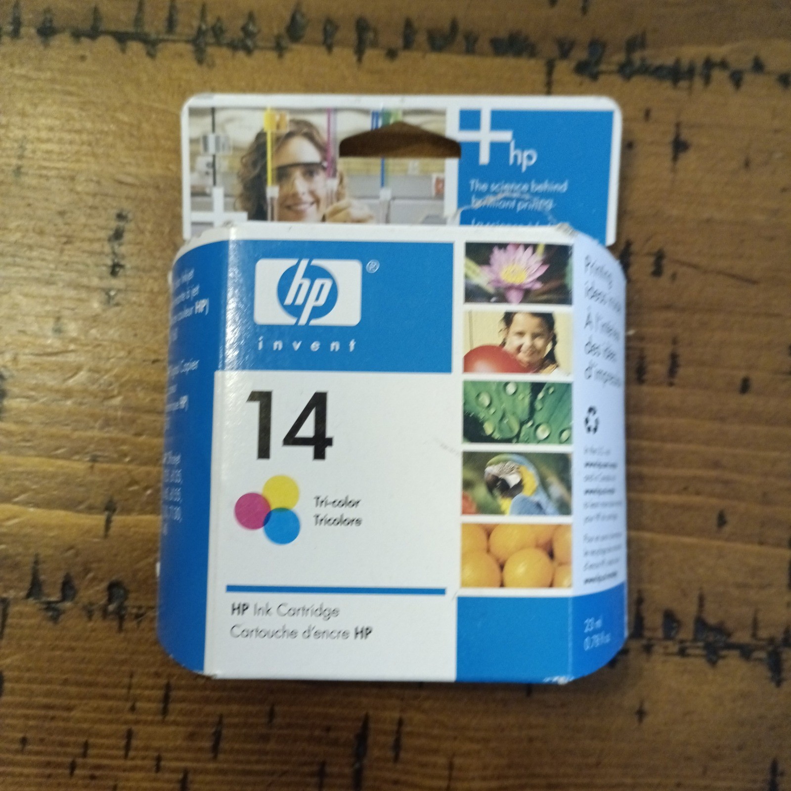 HP 14 Tri-color Ink Cartridge C5010A Genuine OEM Sealed NOS Exp 2006 r2