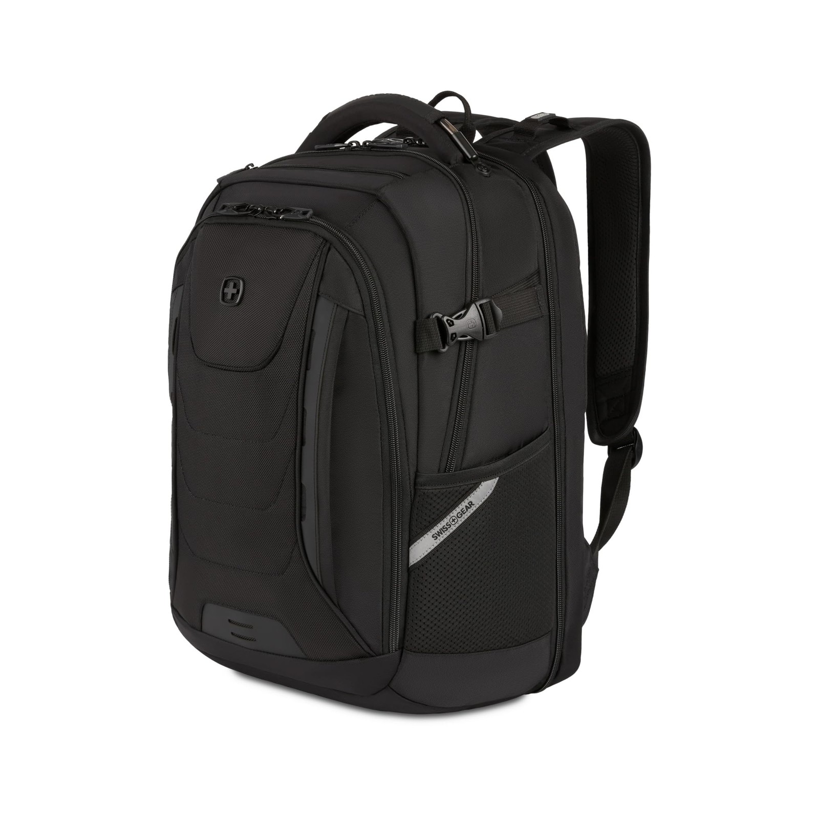 SwissGear Travel Tech Pro Laptop Backpack 16" ScanSmart TSA-Friendly Black