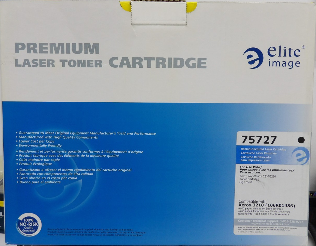 Elite Image 75727 Laser Toner Cartridge Xerox 3210  Xerox WorkCentre 3210/3220