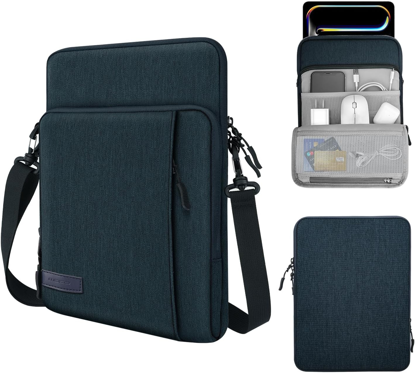 Case for 13-inch iPad Air M4 2026 & Pro M5, Tablet Sleeve with Pockets