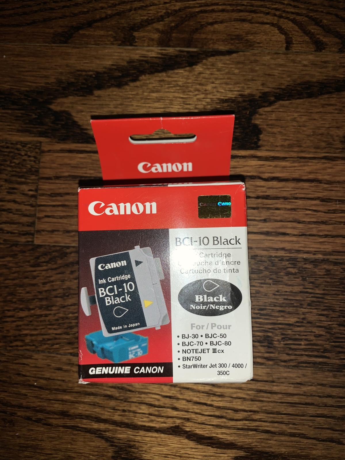 3pk NEW SEAL GENUINE Canon BCI-10 Black Ink Cartridge BCI10 0956A003 FREEship
