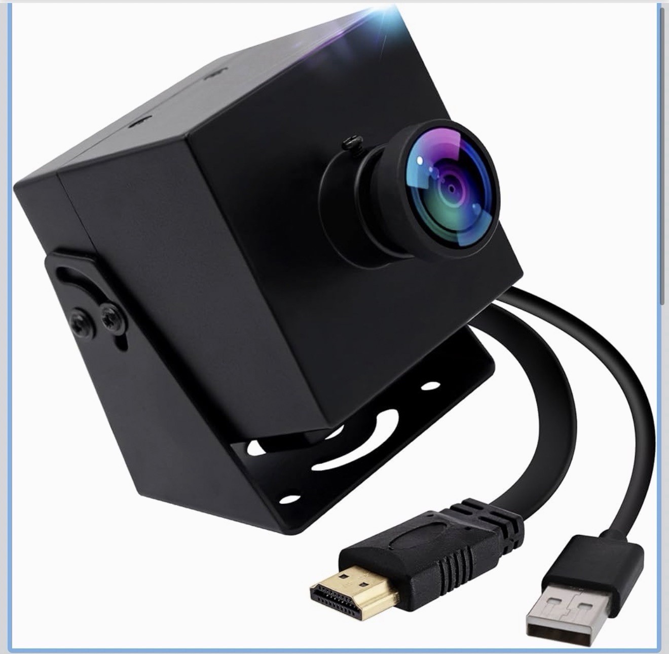 ELP 4K HDMI USB Camera, Wide-Angle PC Camera for Computer Monitors, Simult [NEW]