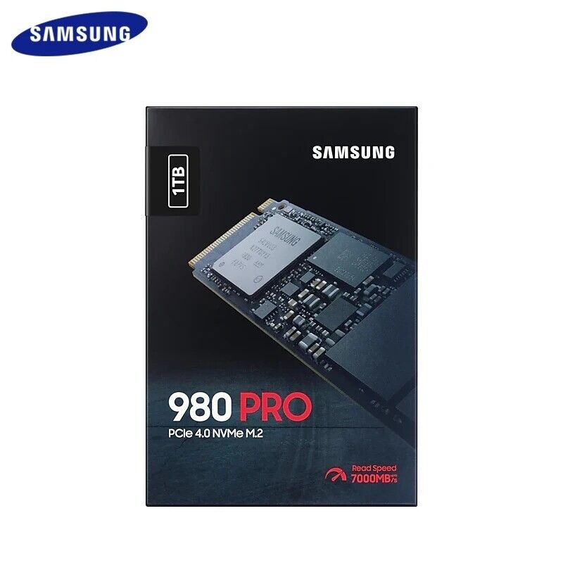 Samsung 980 PRO 1TB, 2TB: Blazing NVMe SSD with Heat Sink