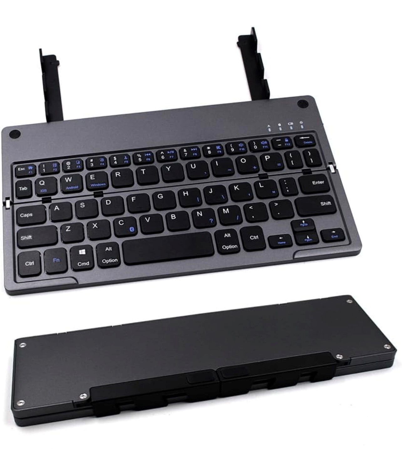 Foldable Bluetooth Keyboard Mini Portable Lightweight For Tablet, iPad, Phones