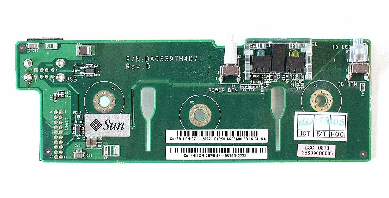 Sun Fire Microsystems X2200 M2 Server Front I/O Board- 371-2097-01R50