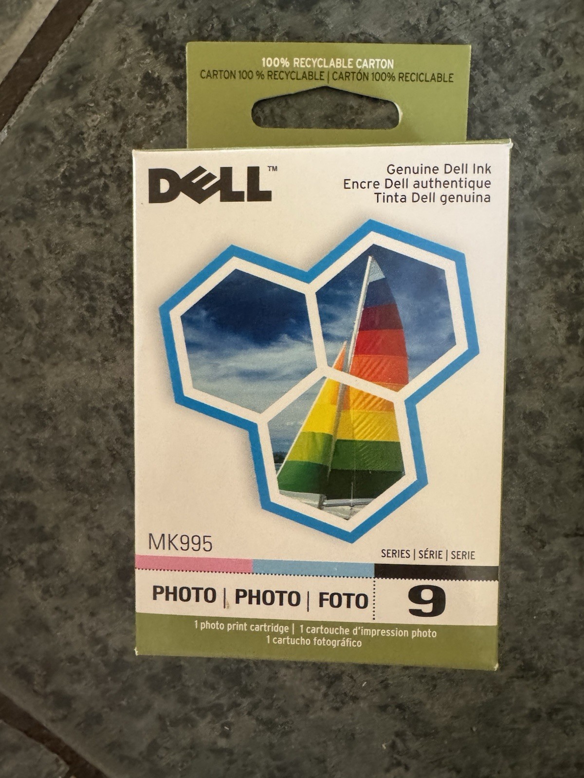 Dell Series 9 (MK995) Photo Ink Cartridge GENUINE NEW 