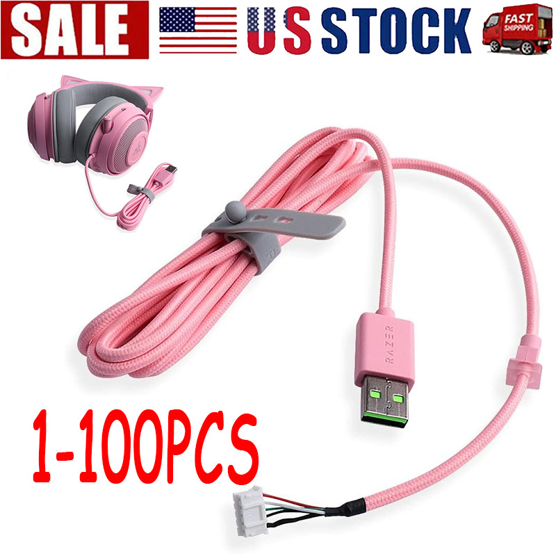 USB Cable for Razer Kraken Edition Ultimate Edition Headphone Headset Cable LOT