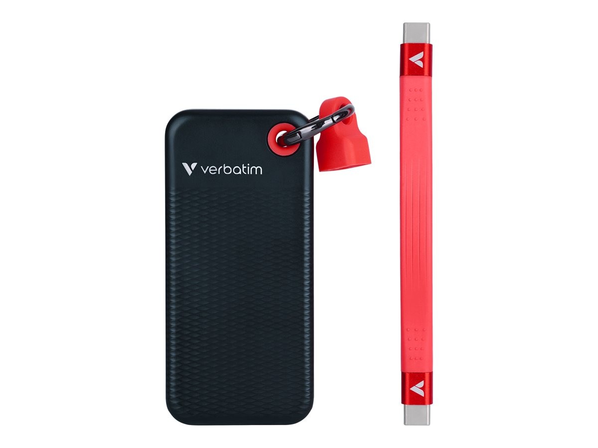 Verbatim Pocket SSD 1 TB keyring with cable attachment external 32192