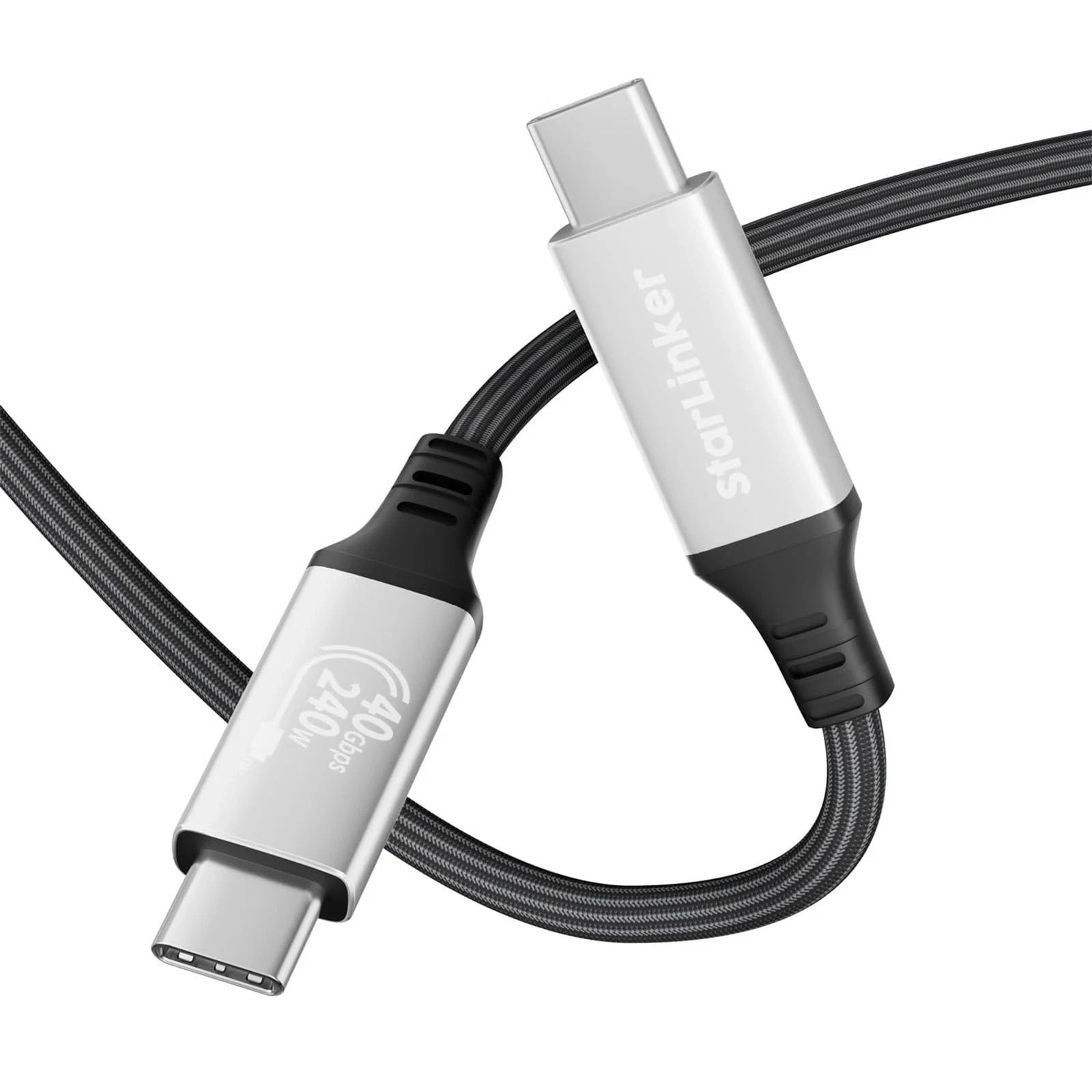 USB4 Cable 240W 6.6Ft [USB-IF Certified], PD Charging, Supports 40Gbps Data S...