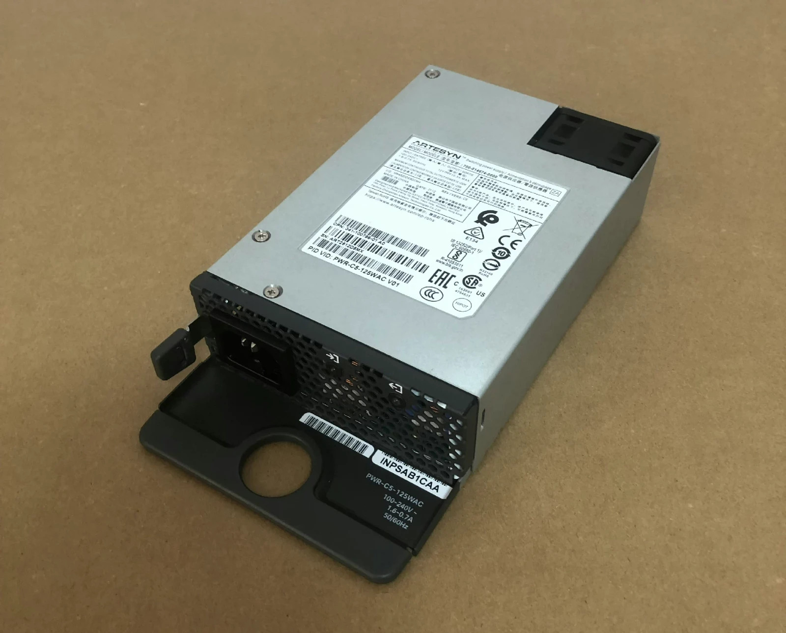 1PC Cisco PWR-C5-125WAC 125W AC Power Supply for Catalyst 9200 Series Switch