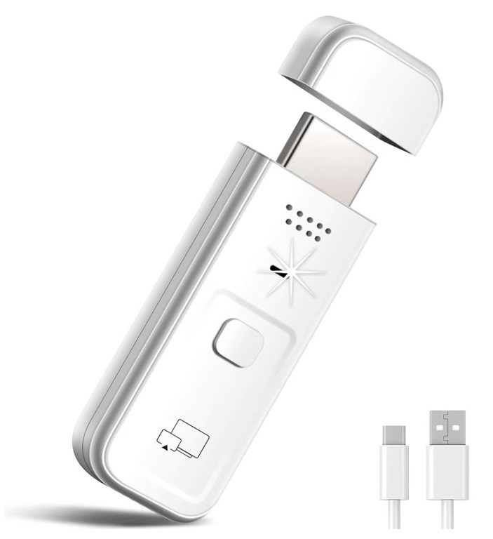 Wireless HDMI Display Dongle Adapter 1080P 60Hz for iPhone iPad Mac Streaming