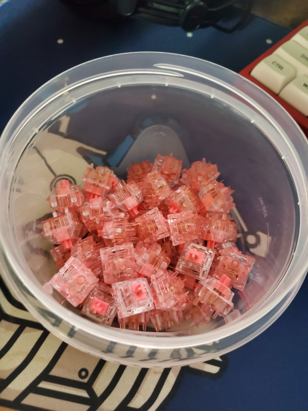 Akko CS Rose Red Switches 50ct