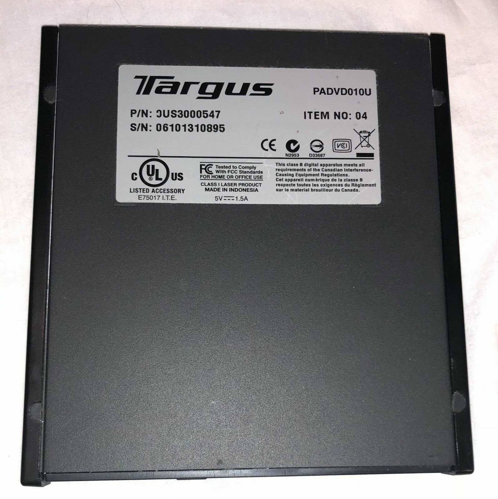 Targus External USB DVD/CD for Mac/PC, Dell Inspiron 13z Laptop