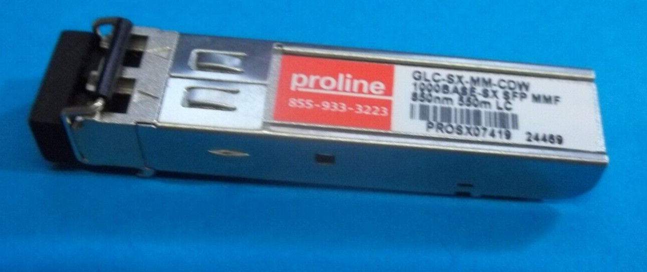 PROLINE GLC-SX-MM-CDW 100BASE-SX SFP TRANSCEIVER MODULE (BIN85)