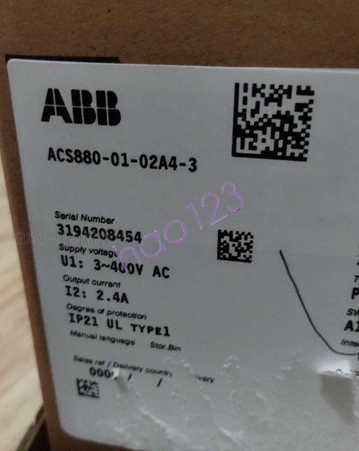 ACS880-01-02A4-3 ABB Inverter Brand New By DHL/FedEx Fast Shipping